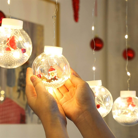 🌲Cortina papa noel  navideña  ❄ Envío Gratis - ✅ Producto en tendencia