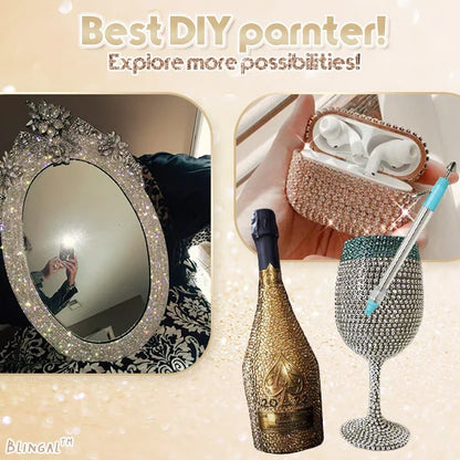 Bolígrafo para bordar con diamantes Blingal™Kit Incluye Lapicero